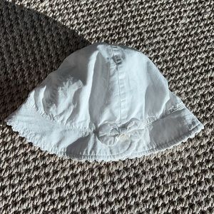 Tartine Et Chocolate White Bucket Hat 1-2 year